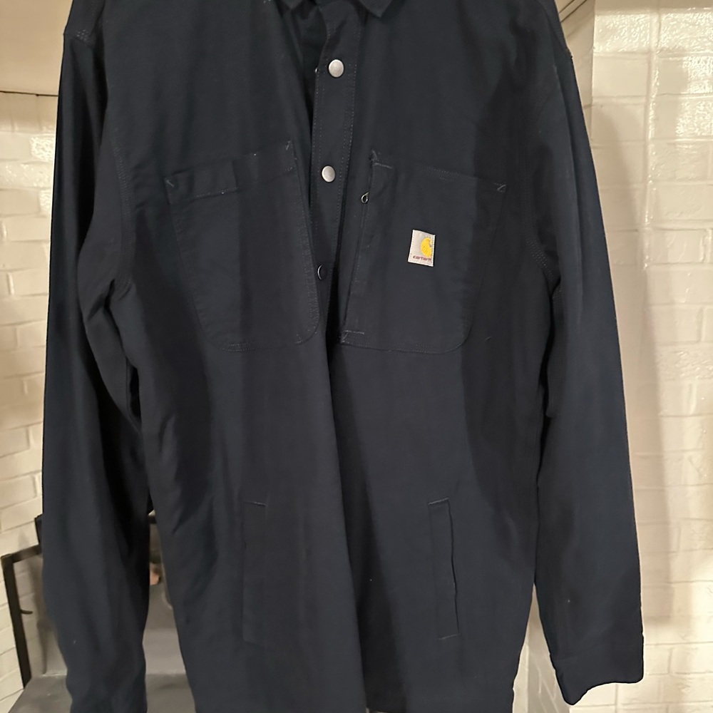 Carhartt Navy Blue Work Jacket